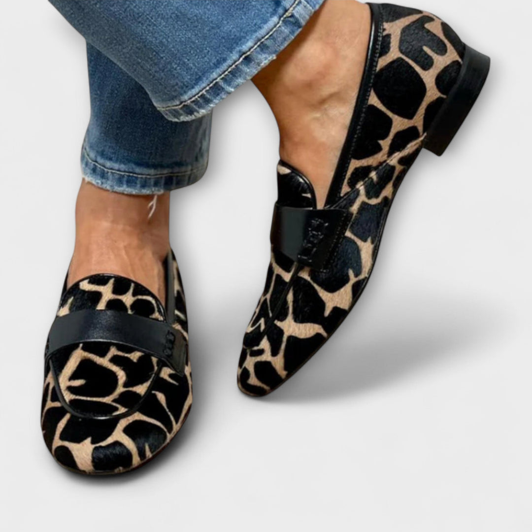 Mirella | Leopardenmuster Komfort Loafer