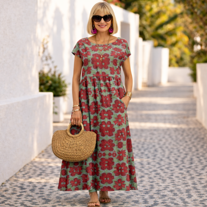 Valencia | Schickes Blumenkleid