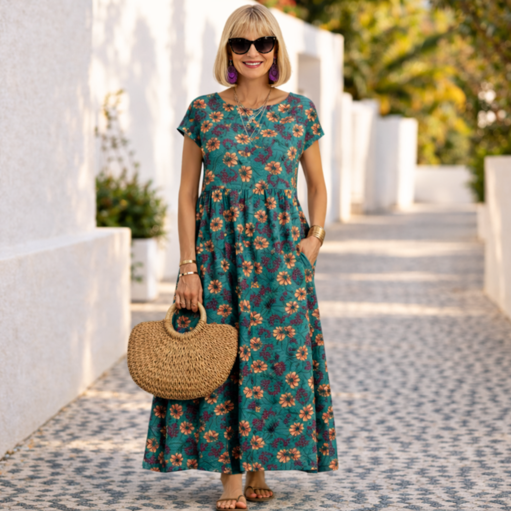 Valencia | Schickes Blumenkleid