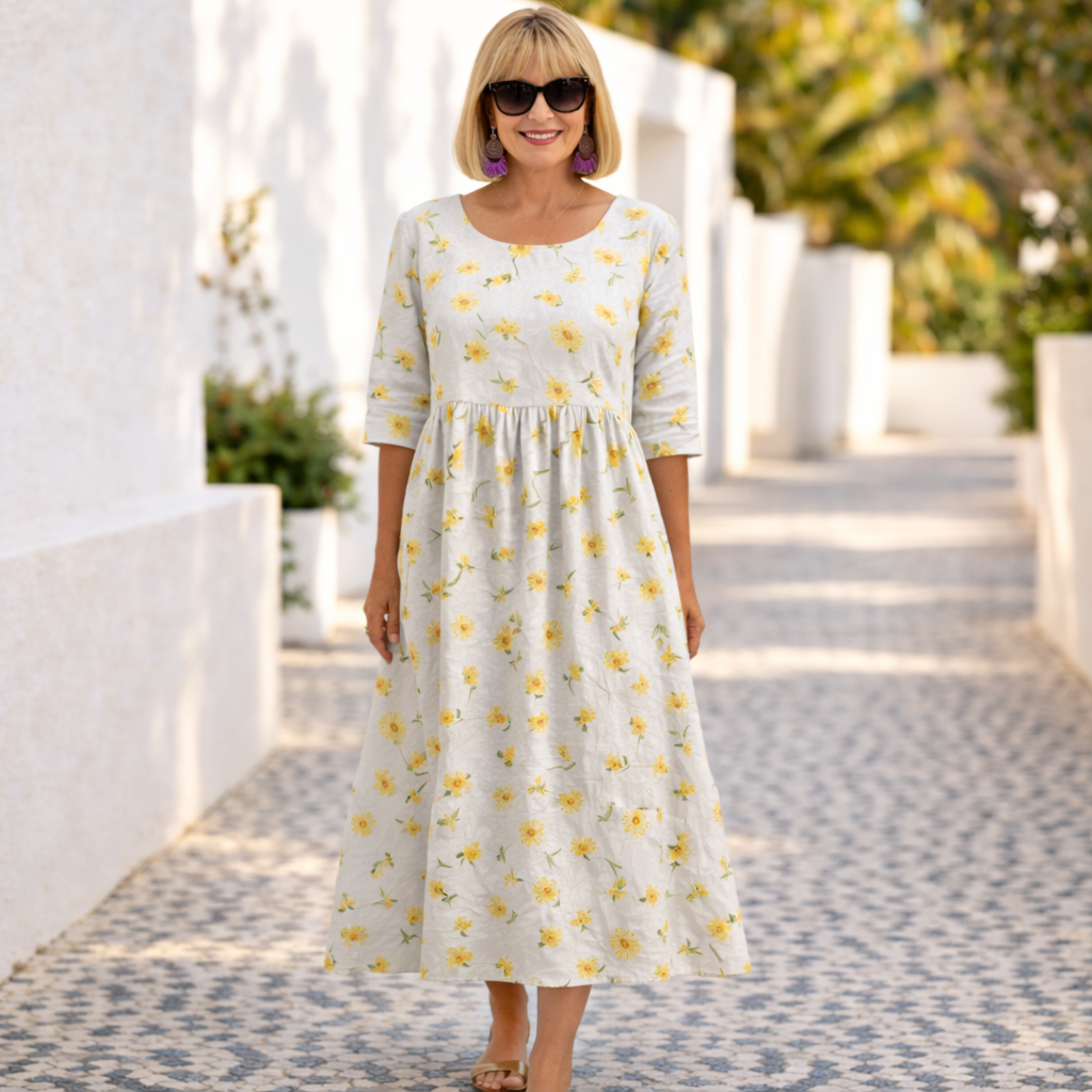 Susan | Florales Kleid mit Sommer-Vibe
