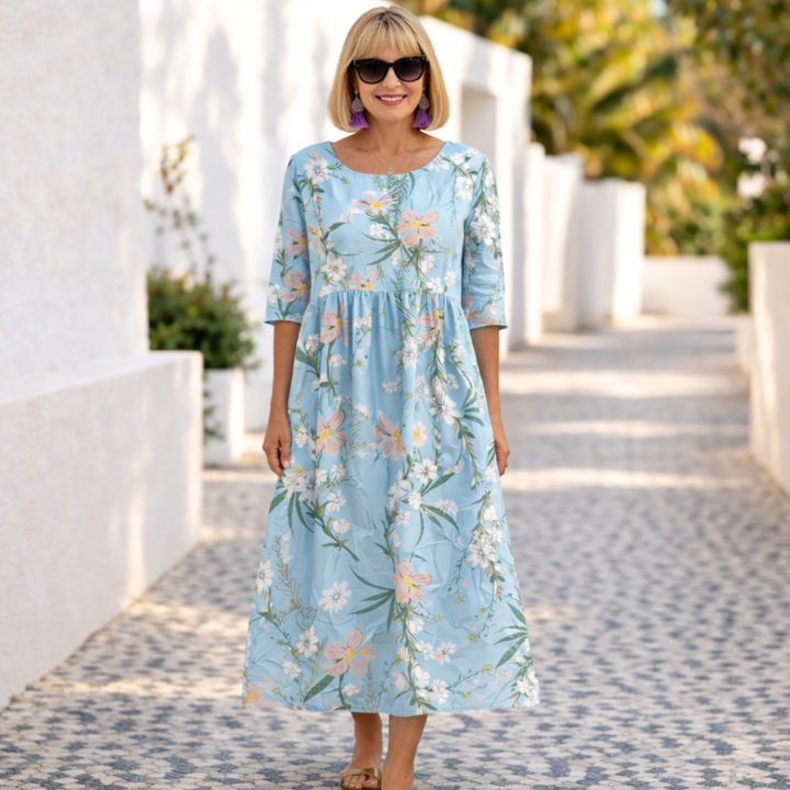 Mary | Sommer Blumen Kleid