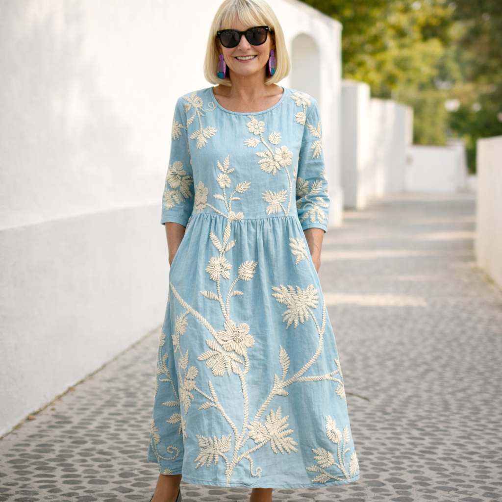 Nelly | Maxikleid - Blumenmuster