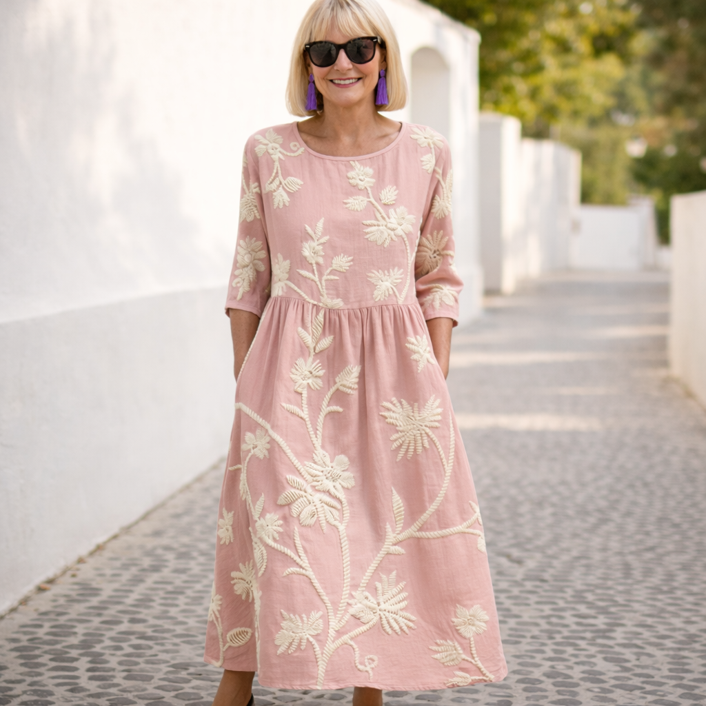 Nelly | Maxikleid - Blumenmuster