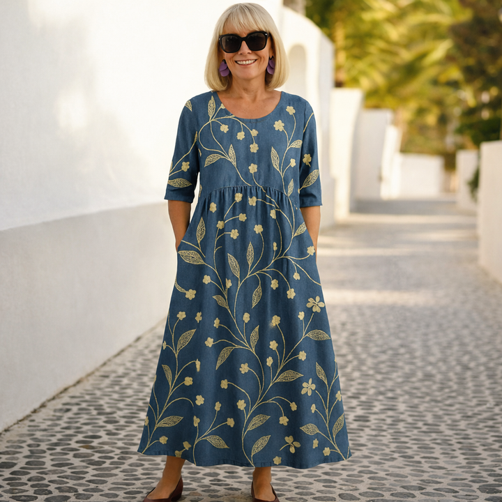 Lily | Midi-Kleid - Müheloser Komfort