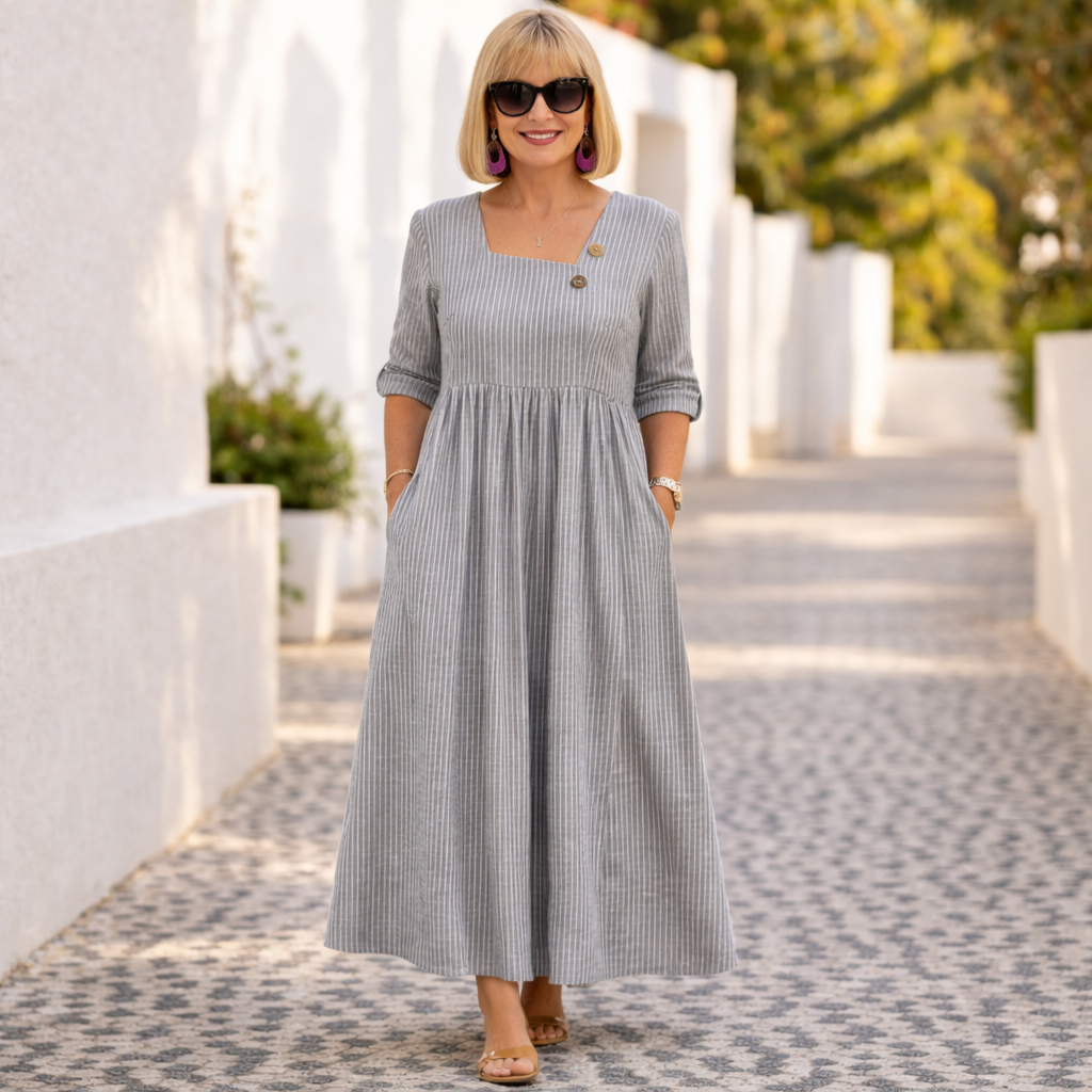 Cleomarie | Elegantes Midi-Kleid