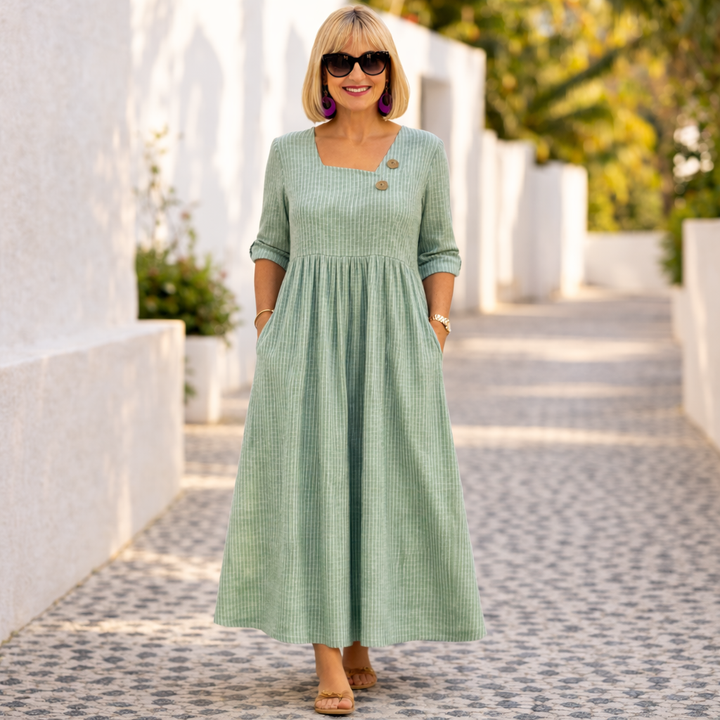 Cleomarie | Elegantes Midi-Kleid