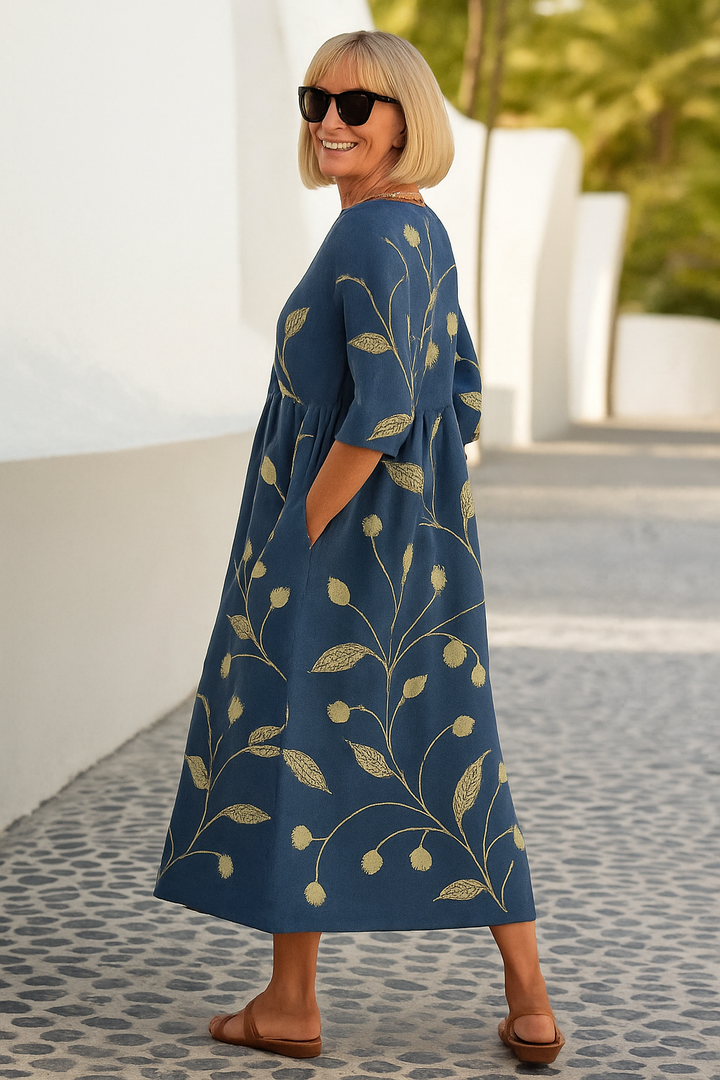 Lily | Midi-Kleid - Müheloser Komfort