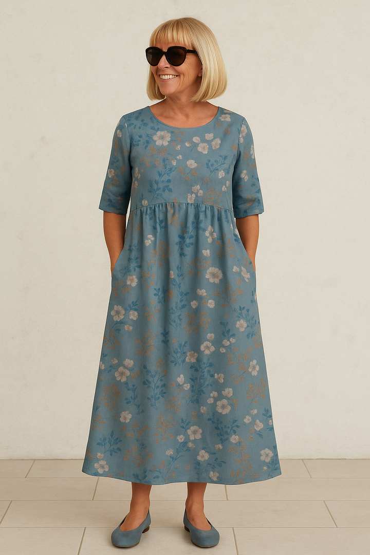 Lily | Midi-Kleid - Müheloser Komfort