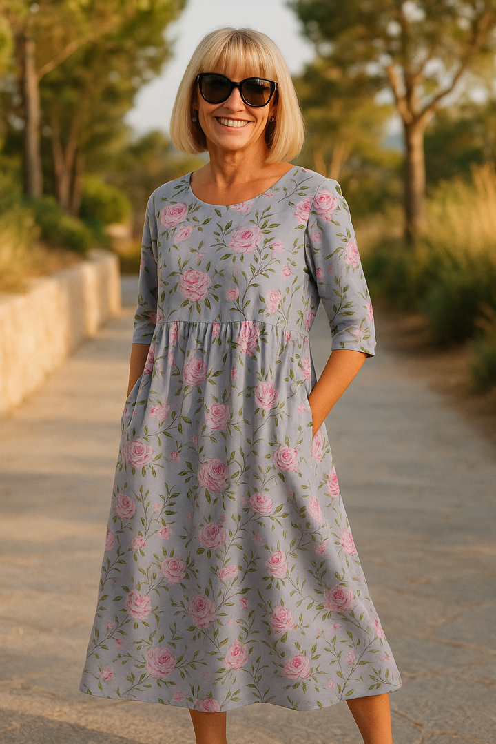 Lily | Midi-Kleid - Müheloser Komfort