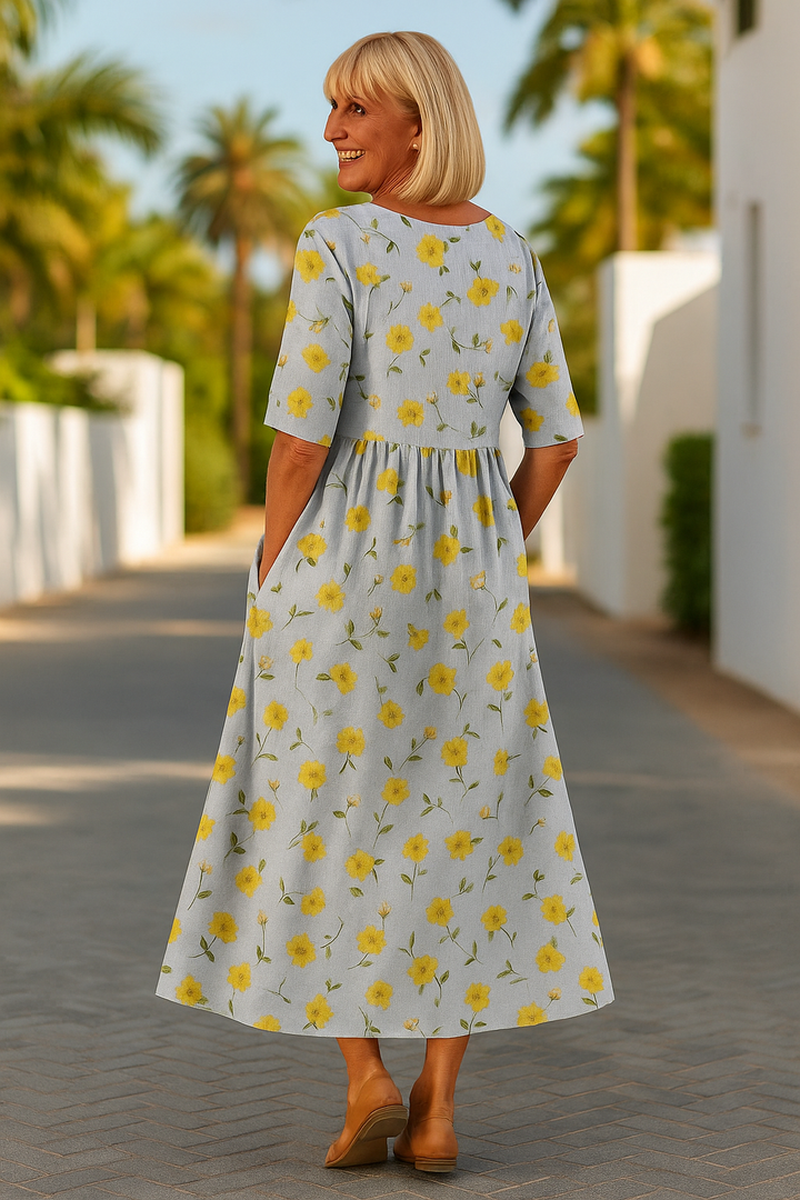Lily | Midi-Kleid - Müheloser Komfort