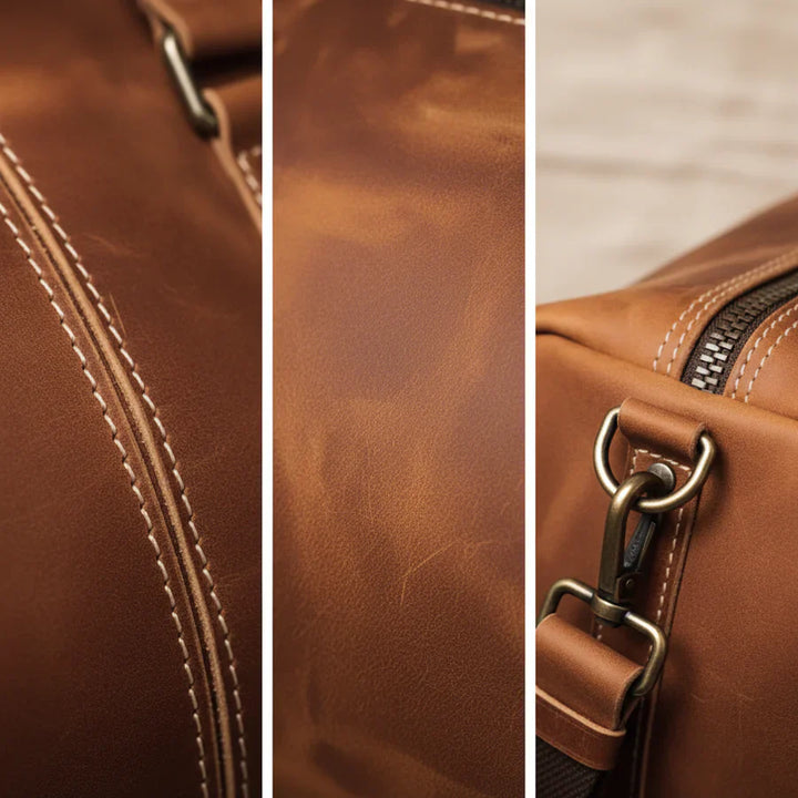 LIVIA™ | Luxe Leather Travel Bag