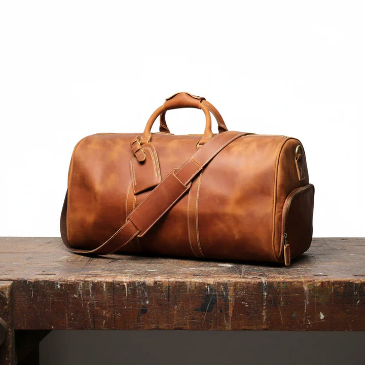 ANTONELLA™ | Leather Travel Bag