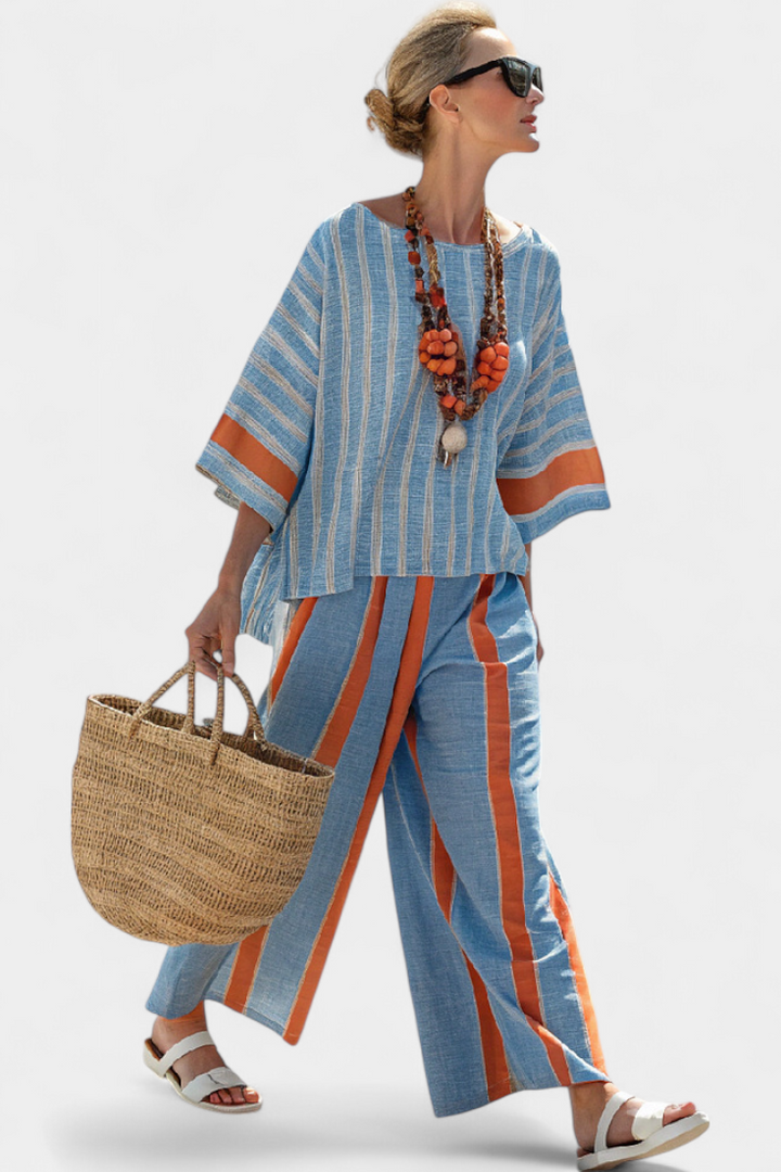 Velmere | Terracotta streep set