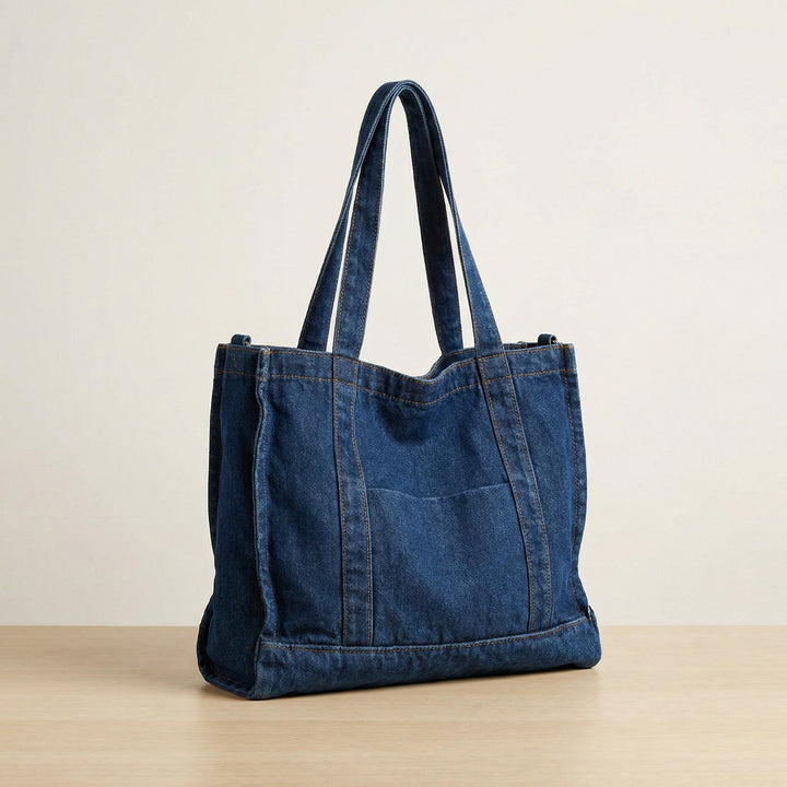 American Denim Cotton Tote