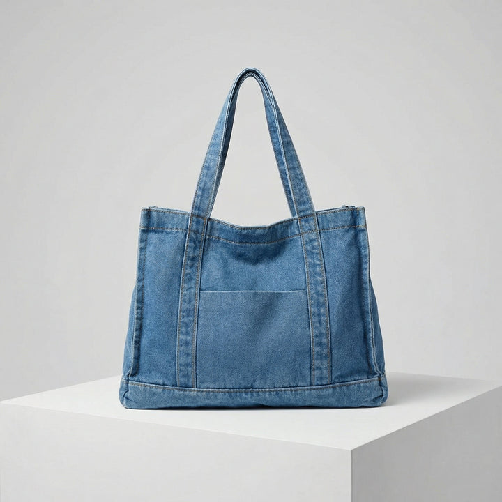 American Denim Cotton Tote