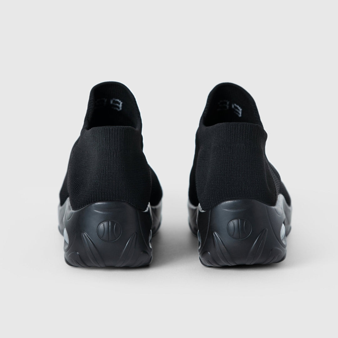 Ademende Vetervrije Stretch Schoenen – Zwart