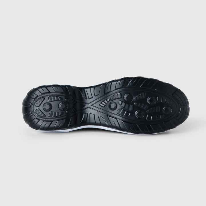 Ademende Vetervrije Stretch Schoenen – Zwart Wit