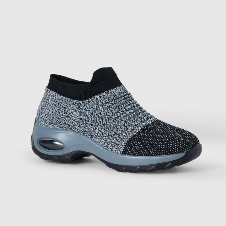 Ademende Vetervrije Stretch Schoenen – Grijs