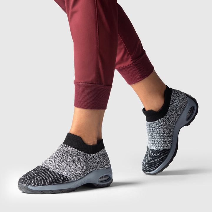 Ademende Vetervrije Stretch Schoenen – Grijs