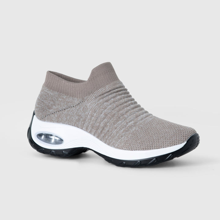 Ademende Vetervrije Stretch Schoenen – Khaki