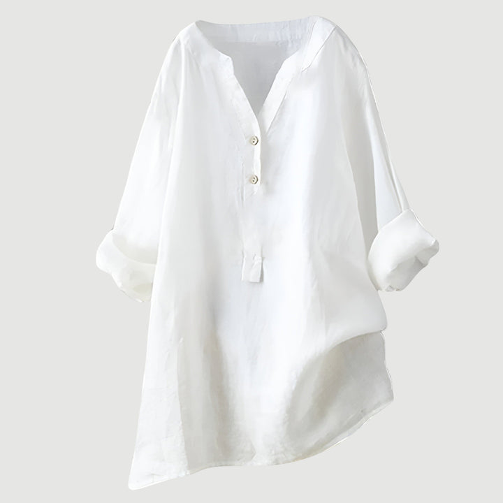 Van Delft Mode® | Luchtige en comfortabele blouse met knoopsluiting (TIJDELIJK 1+1 GRATIS!)