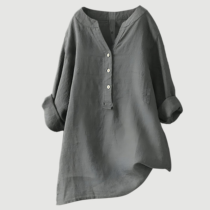 Van Delft Mode® | Luchtige en comfortabele blouse met knoopsluiting (TIJDELIJK 1+1 GRATIS!)