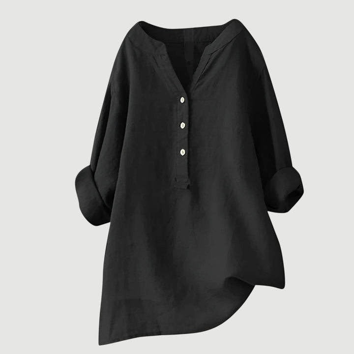 Van Delft Mode® | Luchtige en comfortabele blouse met knoopsluiting (TIJDELIJK 1+1 GRATIS!)