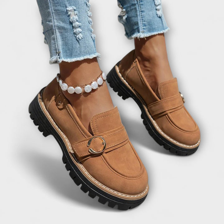 Nirella | Runde Casual Komfort Loafer