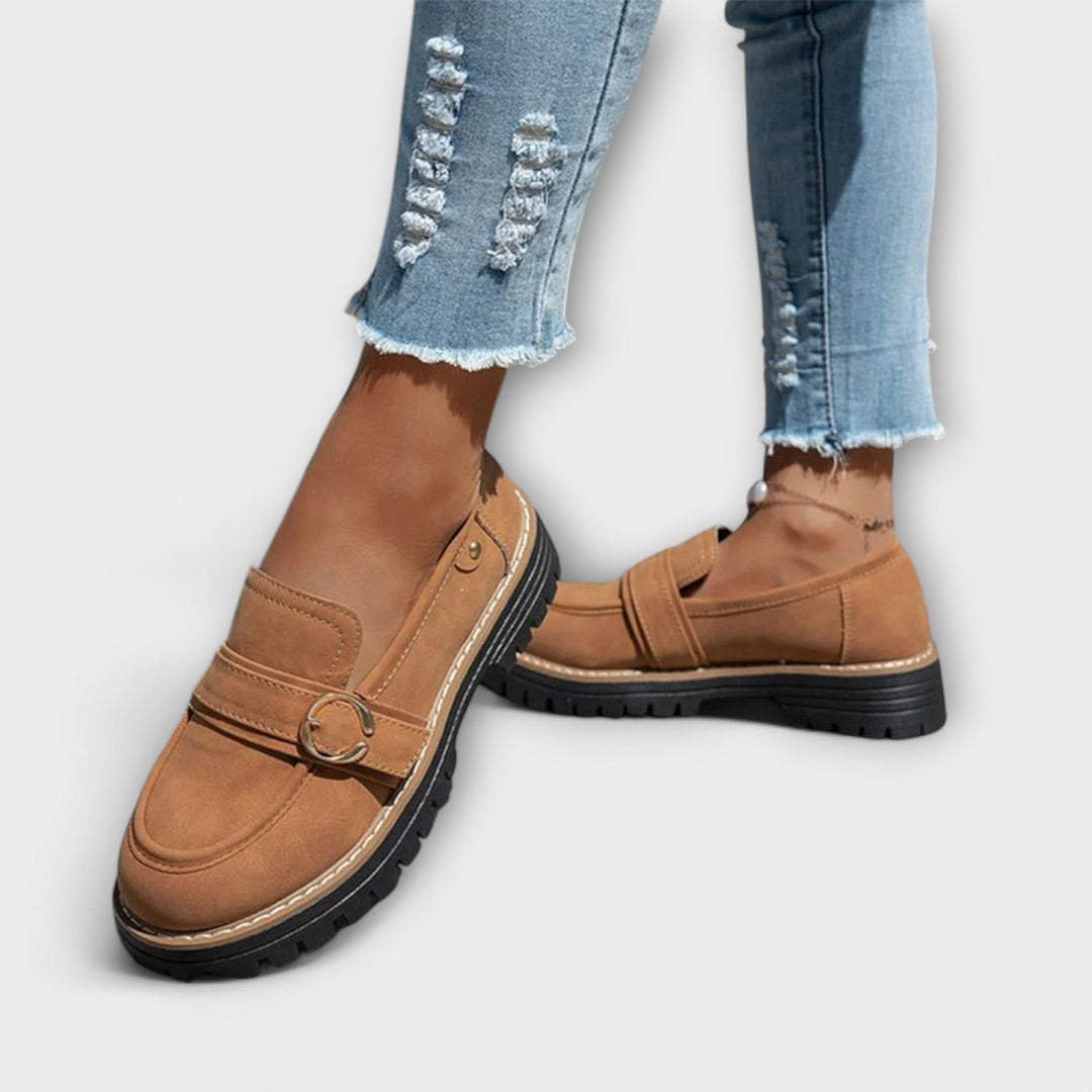 Nirella | Runde Casual Komfort Loafer