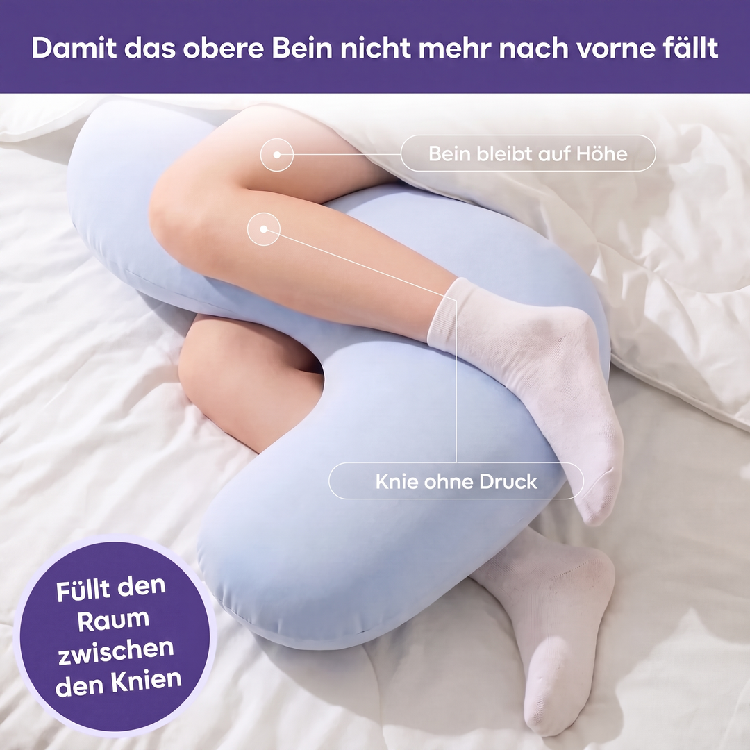 Premium Side Sleeper Pillow — Hip Relief for the Night