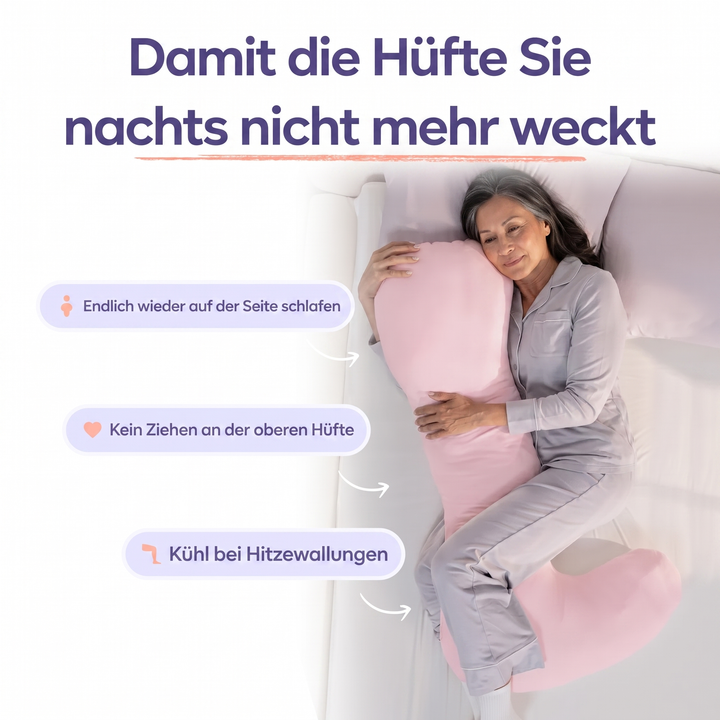 Premium Side Sleeper Pillow — Hip Relief for the Night