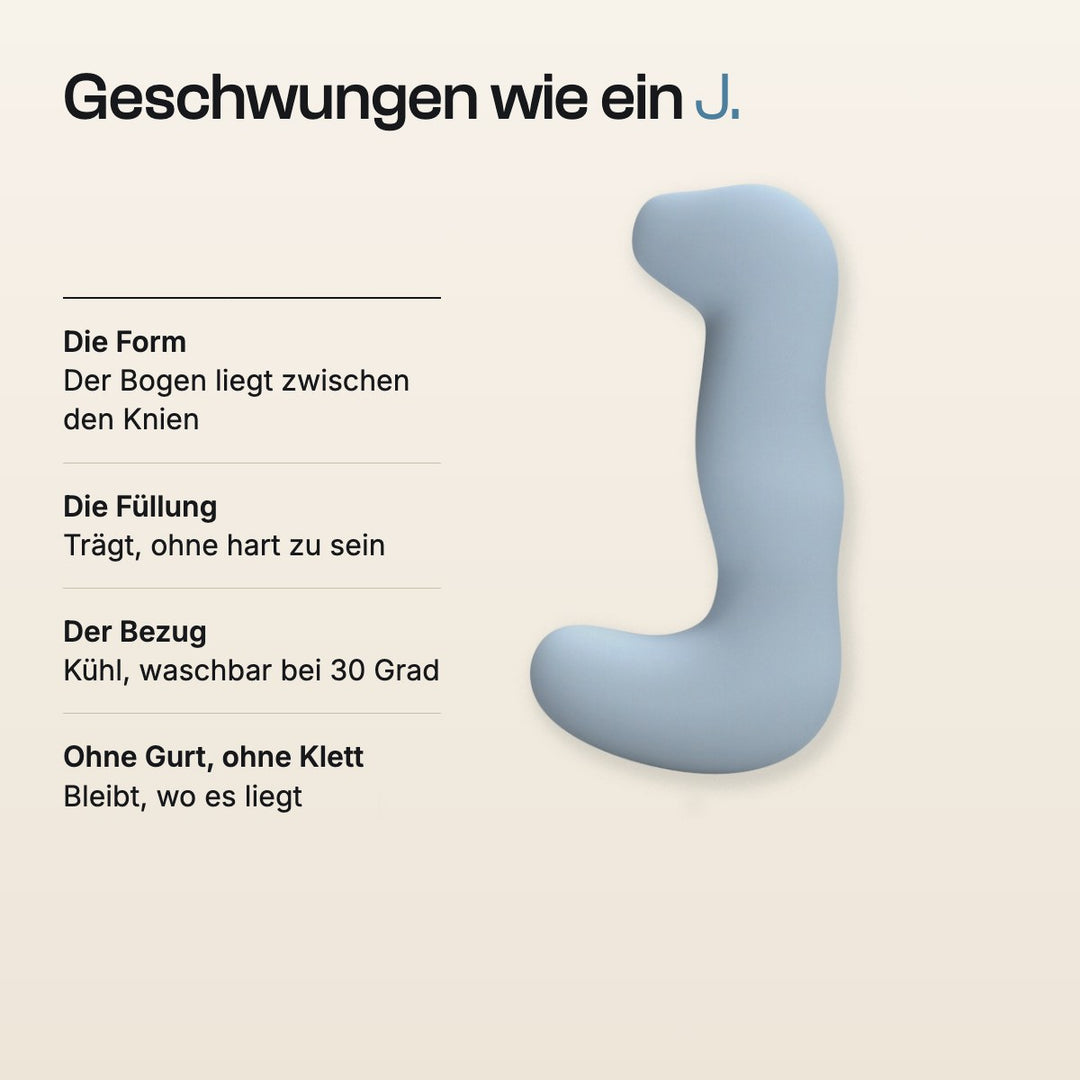 Noccé Kissen, Form, Füllung und Bezug