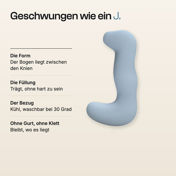 Noccé Kissen, Form, Füllung und Bezug