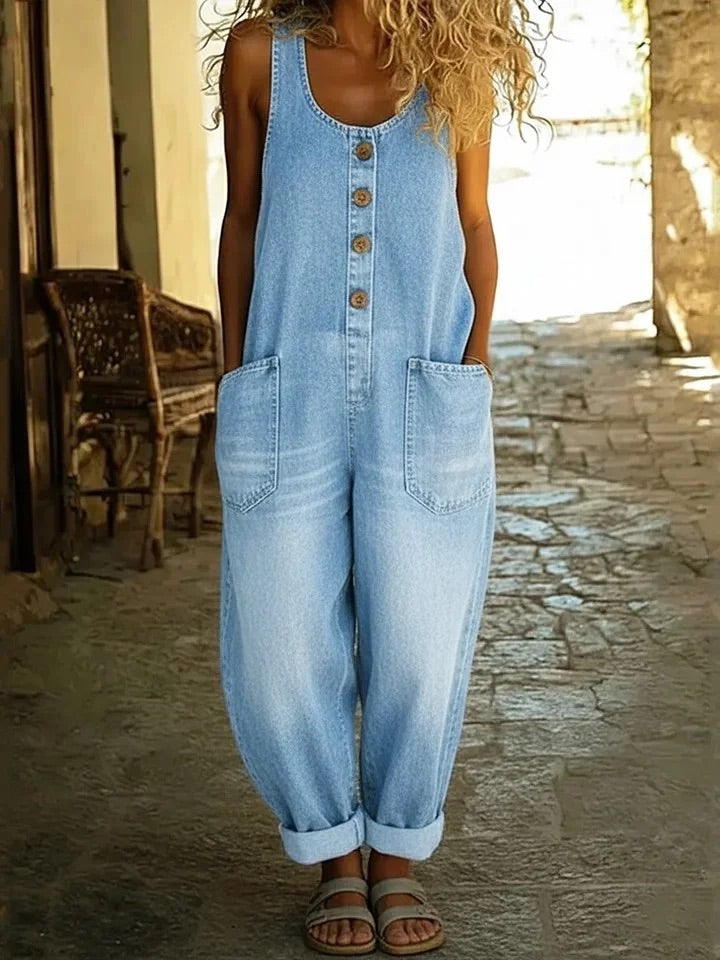 Saylor | Latzhose aus Vintage-Lavato-Denim